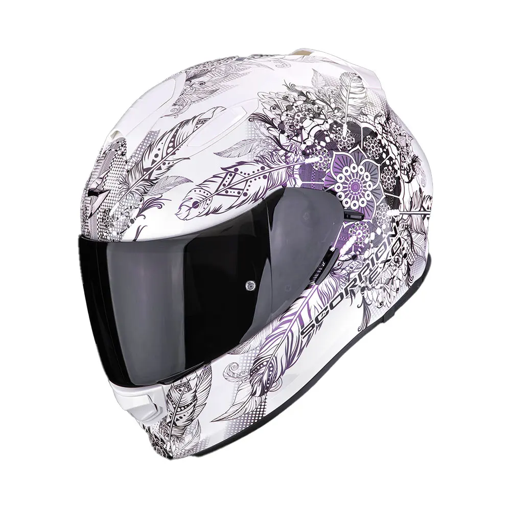 Casco Scorpion Exo-491 Dream Blanco-Cameleon 