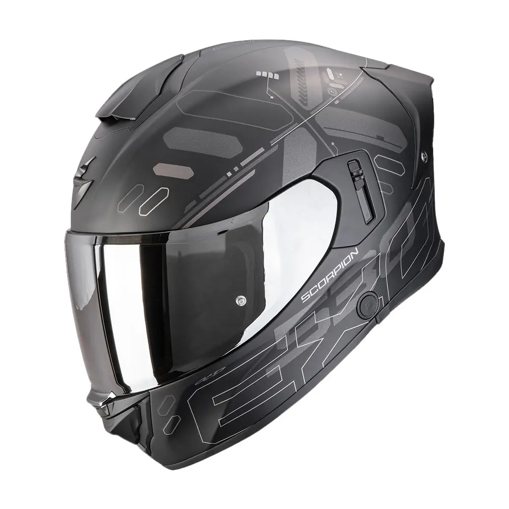 Casco Scorpion Exo-530 Air Fond Neg-Gris