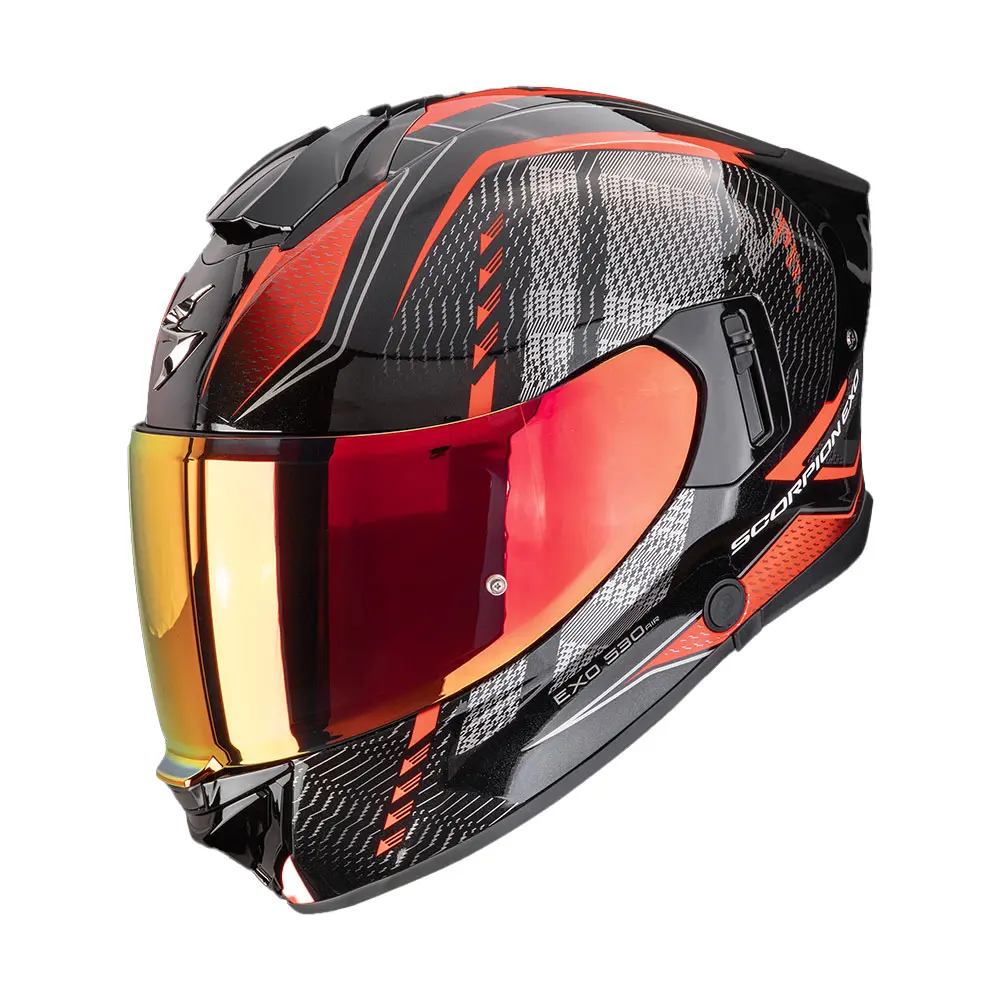 Casco Scorpion Exo-530 Air Theras Neg-Rojo