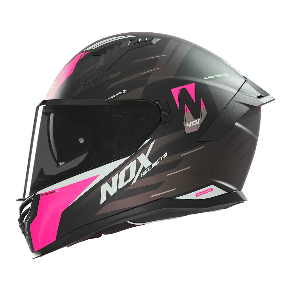 Casco Nox N401 Crower Pink 