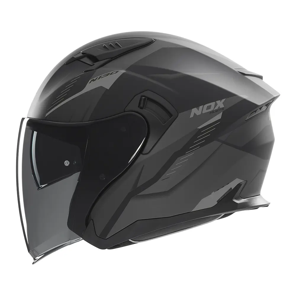 Casco Nox N130 Myst Gris