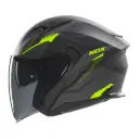 Casco Nox Jet N130 Neg Flou