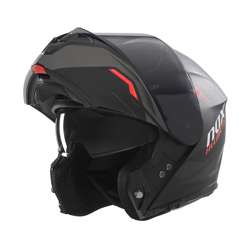 Casco Nox Modular N968 Ultra Red