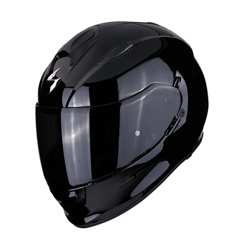 CASCO SCORPION EXO-491 Solid Neg Brillo