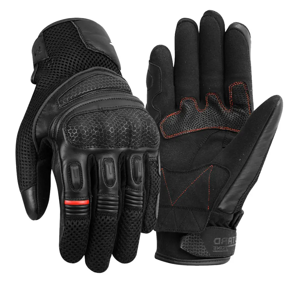 Guantes mzone Aero summer Negro