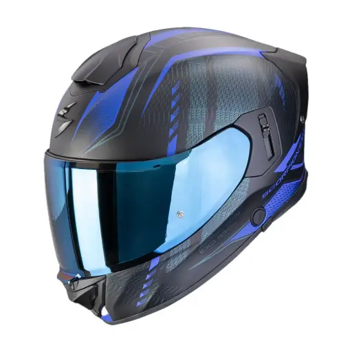 Casco Scorpion Exo-530 Air Theras Neg-Azul